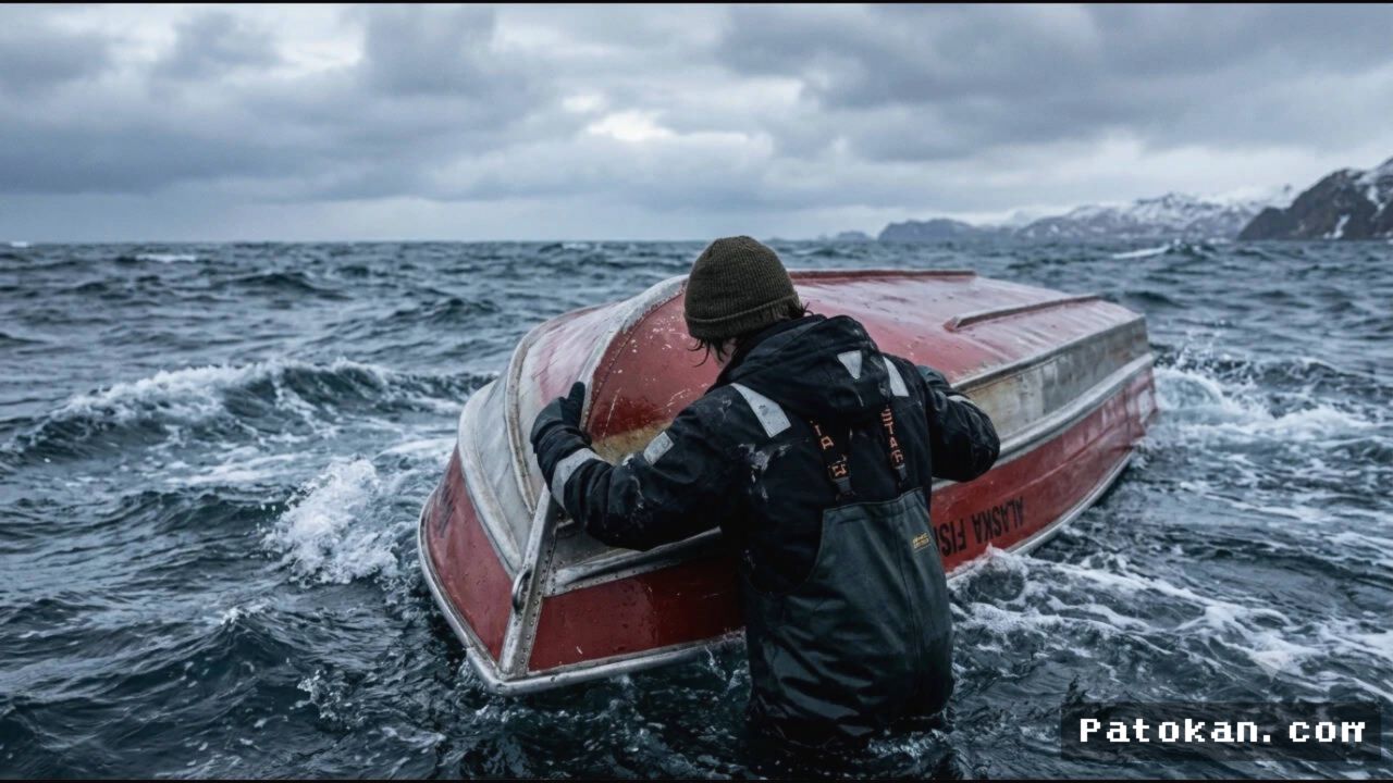 ALASKA — Remaja 15 Tahun Selamat Setelah Bertahan di Kapal Terbalik