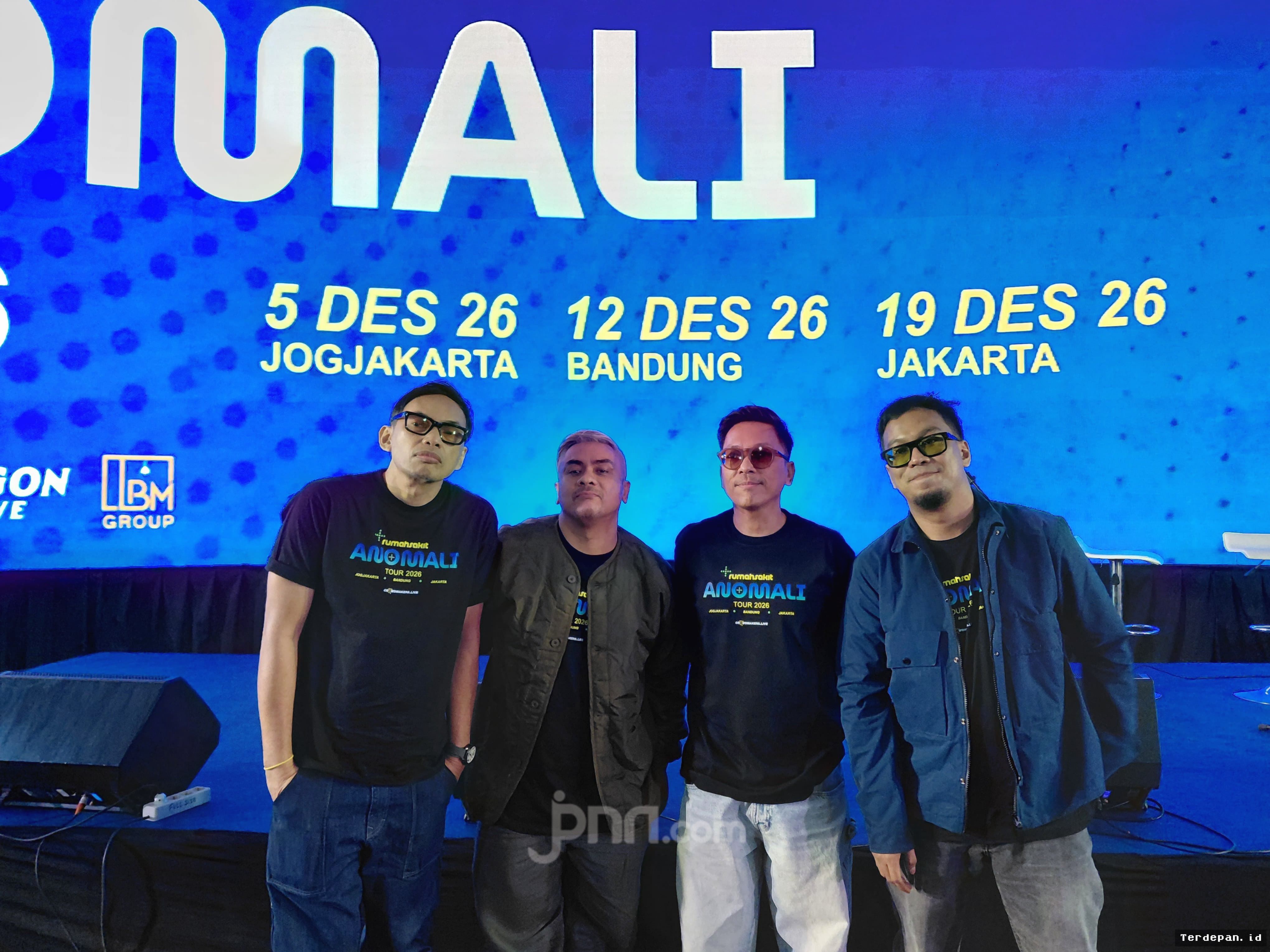 Band Rumahsakit Resmi Gelar Anomali Tour 2026 di Tiga Kota