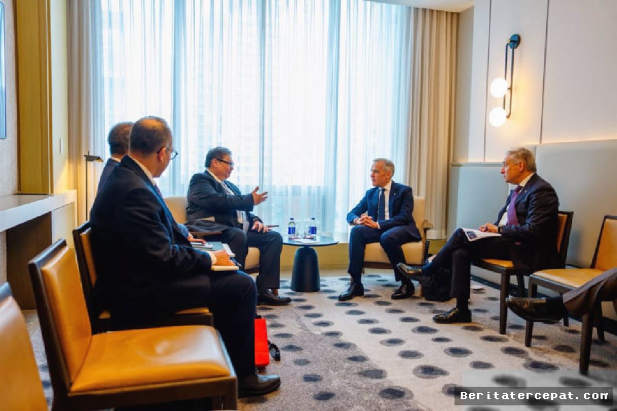 Toronto — Airlangga Dorong Percepatan Kerja Sama Ekonomi dengan PM Kanada