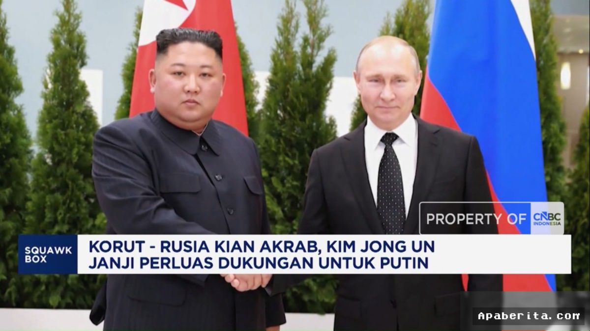 Pyongyang — Kim Jong Un Janji Memperluas Kerja Sama Strategis dengan Rusia