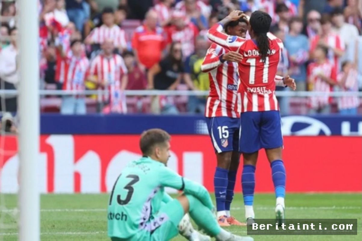 Atletico Madrid Gasak Osasuna 4-0 dan Rebut Peringkat Tiga
