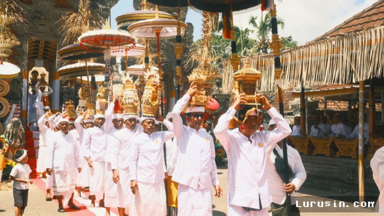 Banjar Tegal Gelar Karya Agung Ngusaba di Pura Dalem Lagaan Bangli
