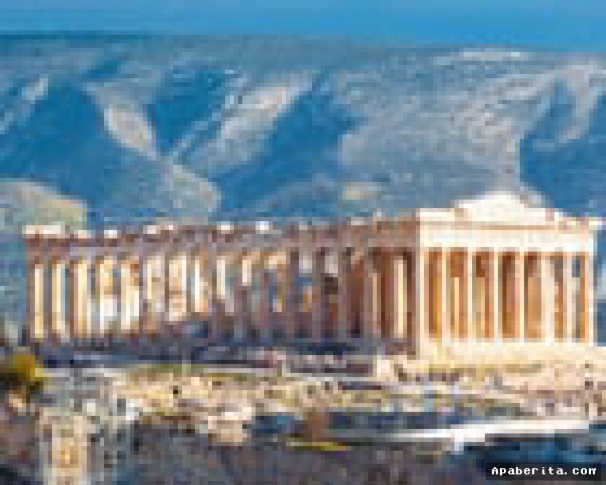 Inggris — Matematikawan Patahkan Mitos Ilusi Optik Kuil Parthenon