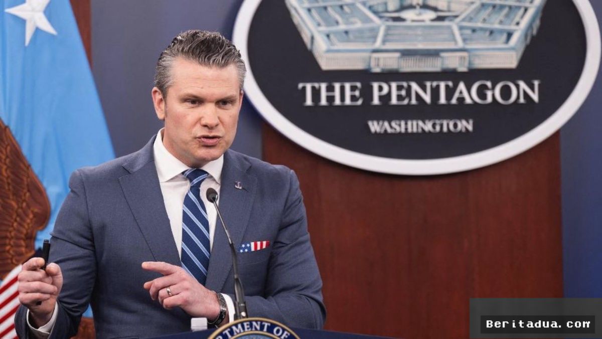 WASHINGTON — DPR AS Resmi Ajukan Pemakzulan Menhan Pete Hegseth