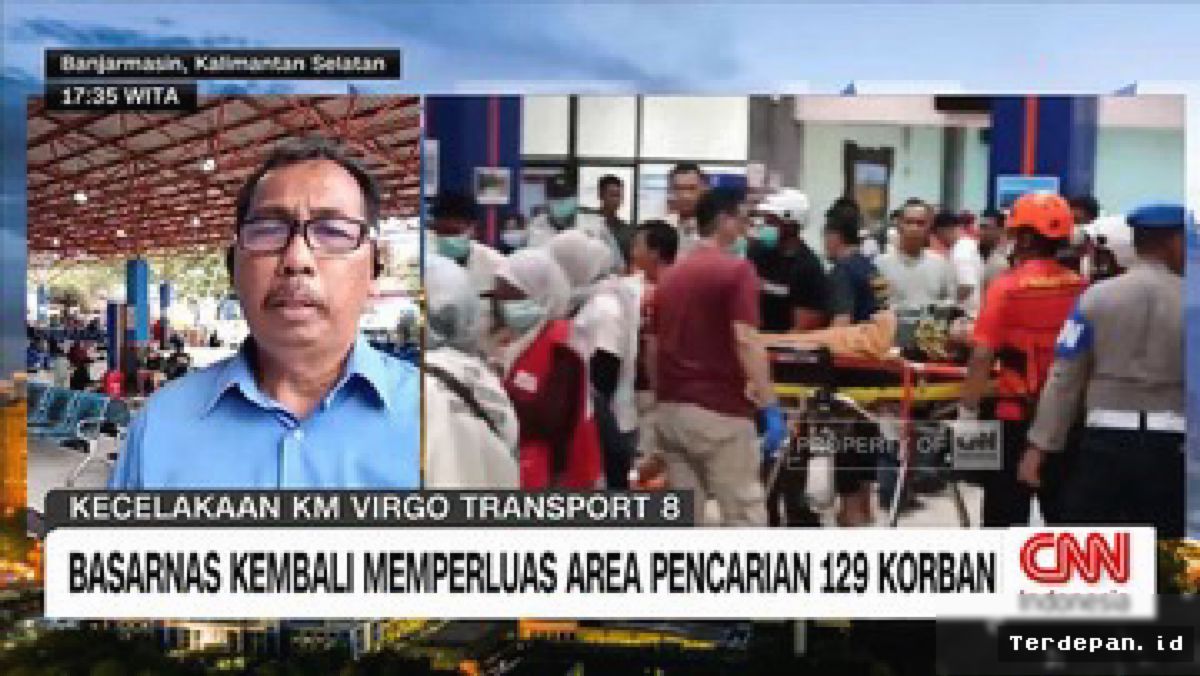 Basarnas Perluas Area Pencarian 129 Korban KM Virgo Transport 8