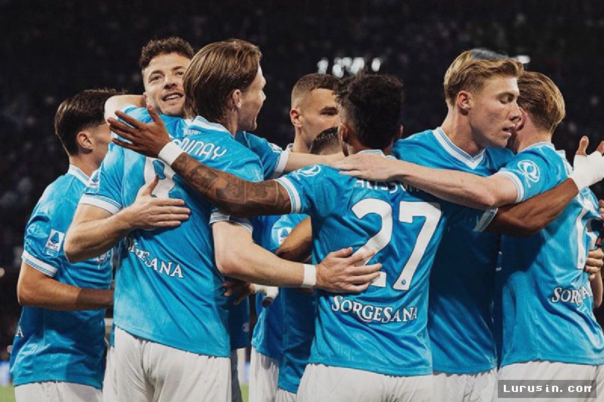 Napoli Amankan Tiga Poin Usai Menang Tipis 1-0 atas Bologna