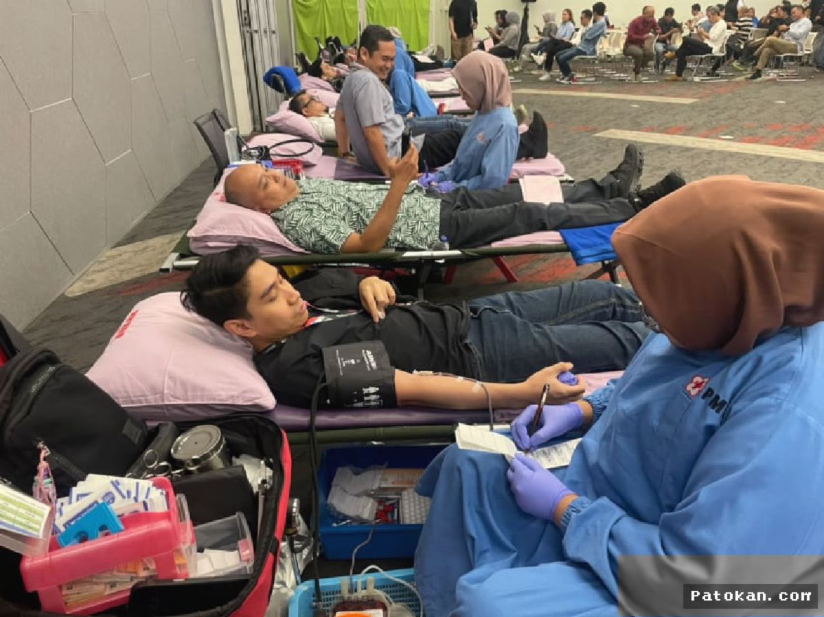 JAKARTA — ATSI Kumpulkan 228 Kantong Darah Peringati Hari Bhakti Postel