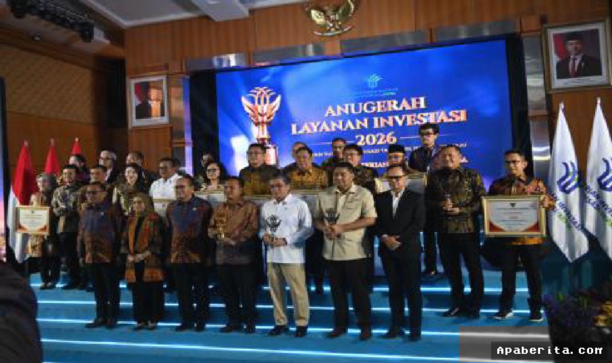Kementan Sabet Predikat Terbaik Anugerah Layanan Investasi 2026