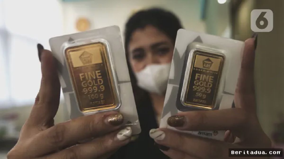 JAKARTA — Harga Emas Antam Melemah ke Rp 944 Ribu per Gram