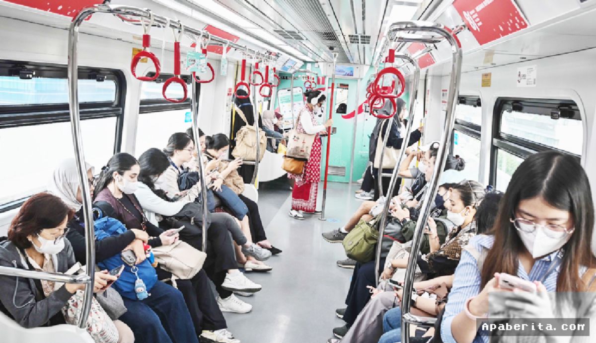 JAKARTA — LRT Kelapa Gading-Manggarai Berlakukan Tarif Rp8 Selama Delapan Hari