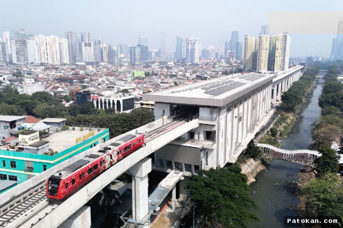 LRT Jakarta Rute Manggarai-Velodrome Resmi Beroperasi Terbatas Hari Ini