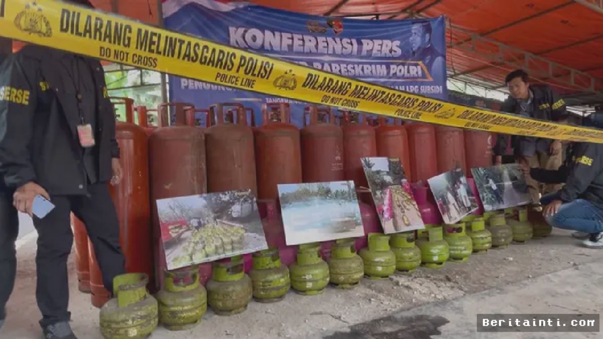 Polisi Bongkar Sindikat Pengoplosan Gas Elpiji Bersubsidi di Tangerang Selatan
