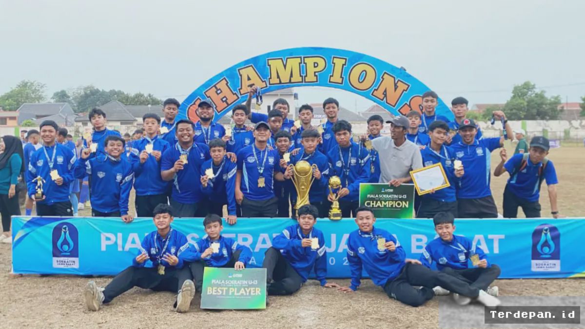 PERSIB U-13 — Juara Piala Soeratin Jabar dan Bidik Gelar Nasional
