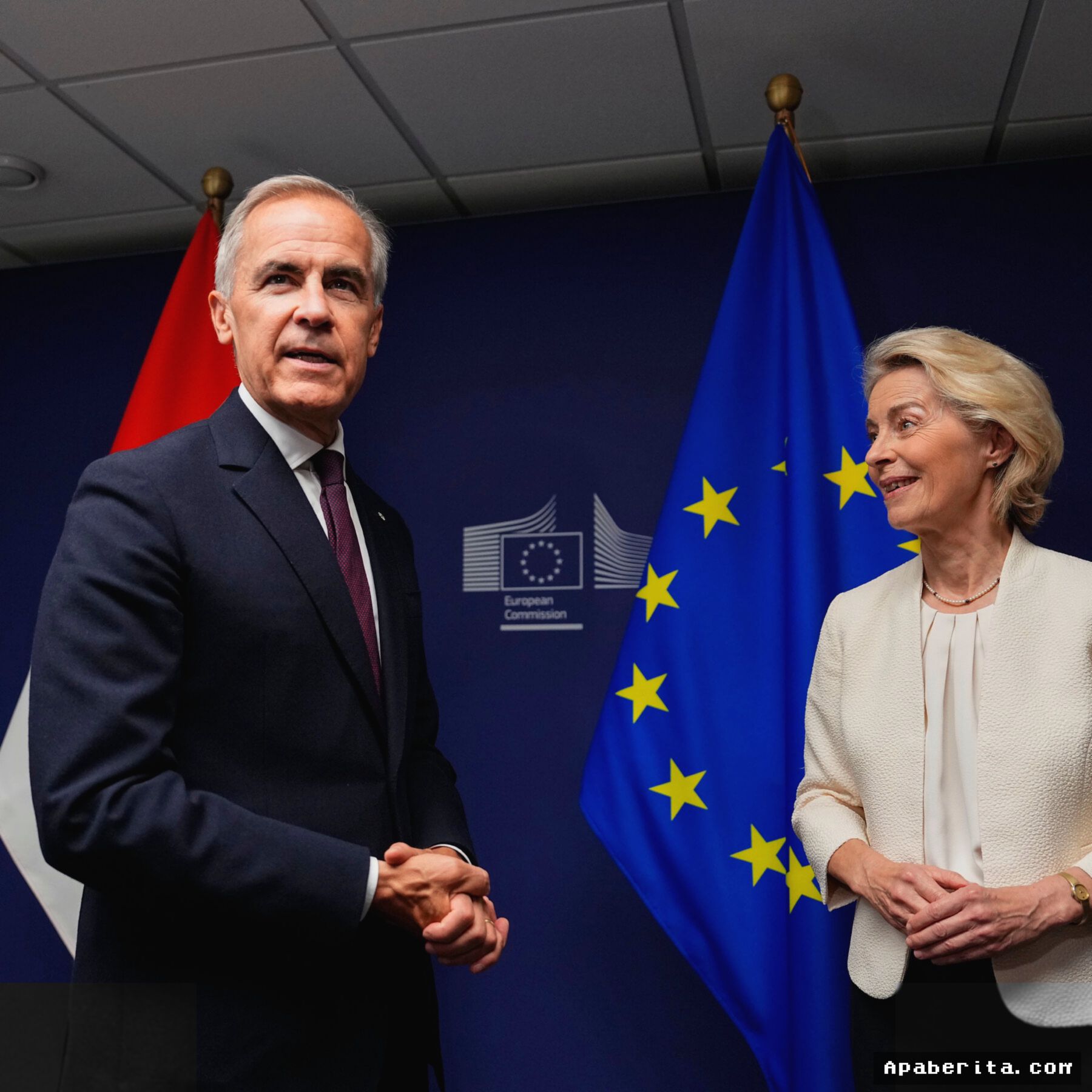 STRASBOURG — Kanada dan Uni Eropa Perkuat Pakta Hadapi Badai Global