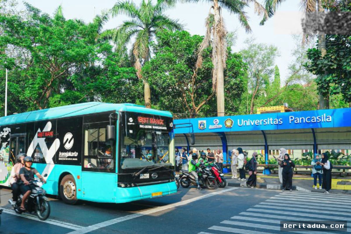 Transjakarta Rampungkan Revitalisasi Halte Non-BRT Universitas Pancasila