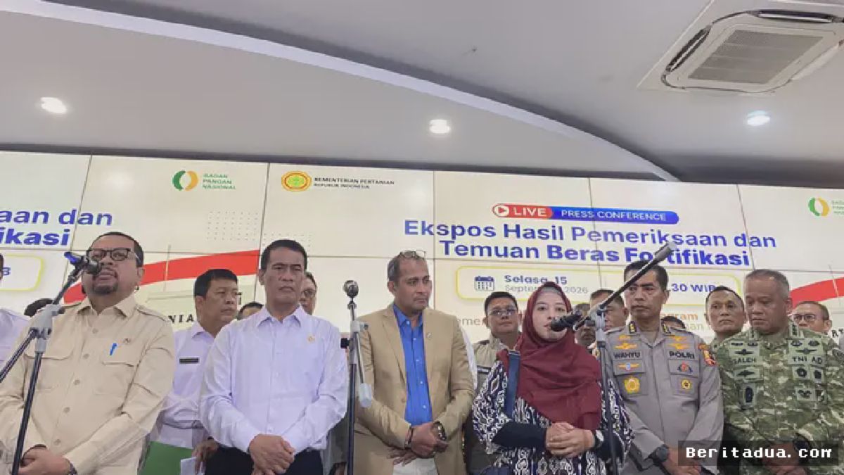 JAKARTA — Wamenkum Endus Dugaan Penipuan 25 Merek Beras Fortifikasi