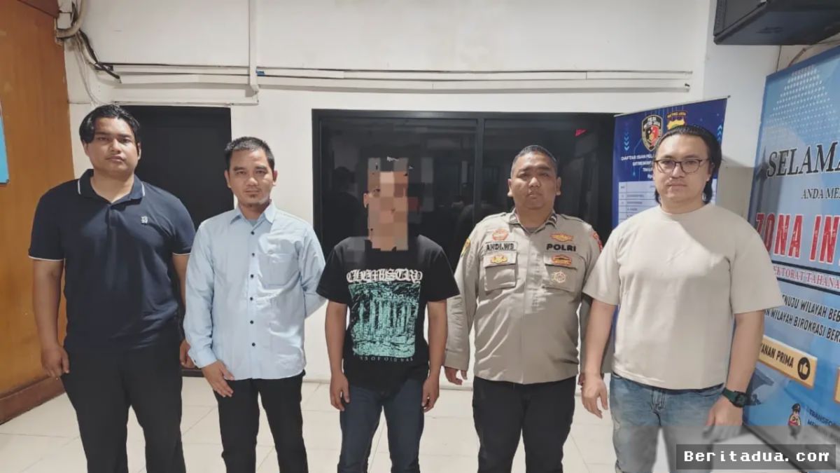 PALMERAH — Polisi Tahan Tersangka MI Kasus Kekerasan Seksual Anak