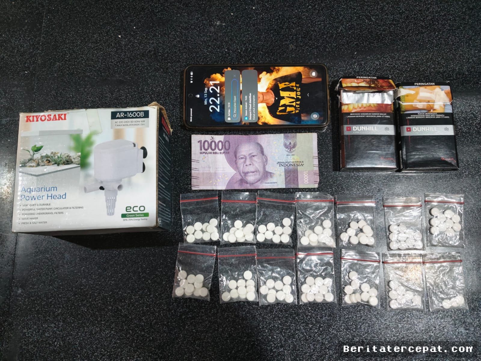 BANTUL — Polisi Tangkap Pria Pemilik Ribuan Pil Yarindo