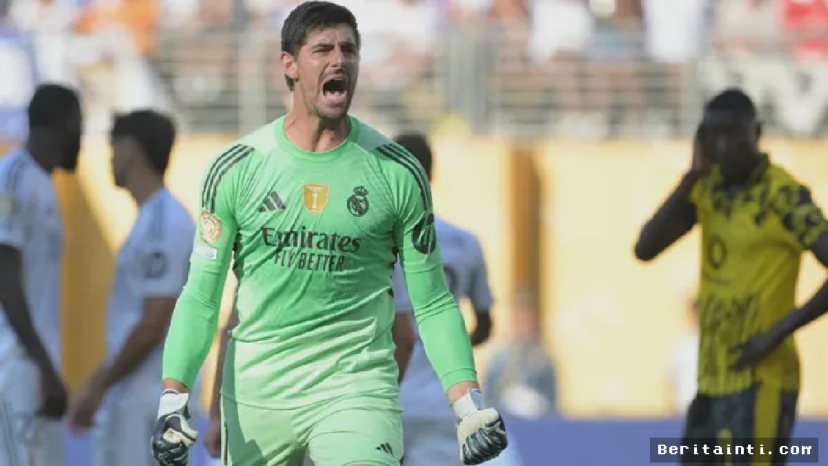 Courtois Tampil Gemilang, Real Madrid Singkirkan Dortmund di Piala Dunia Antarklub