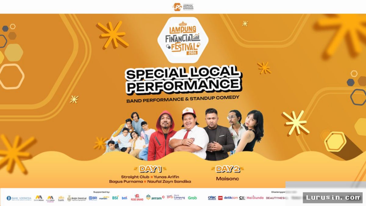 Lampung Financial Festival 2026 Padukan Edukasi Finansial dan Hiburan Musik Lokal