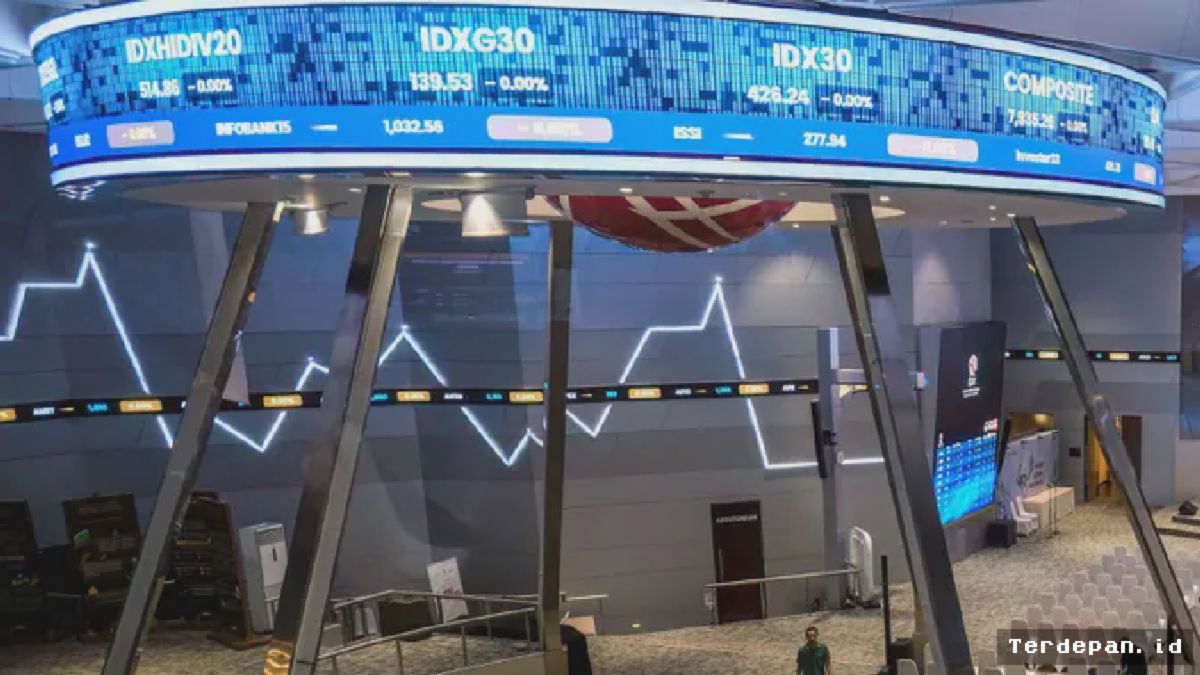JAKARTA — IHSG Ditutup Menguat 1,22 Persen Didorong 433 Saham Hijau