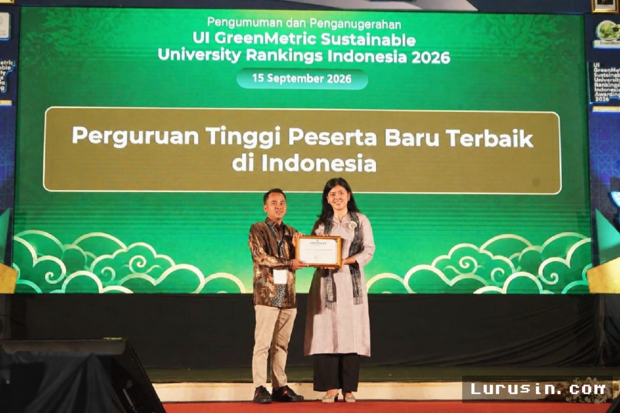UMSurabaya Sabet Dua Penghargaan UI GreenMetric 2026 Kategori Kampus Baru Terbaik