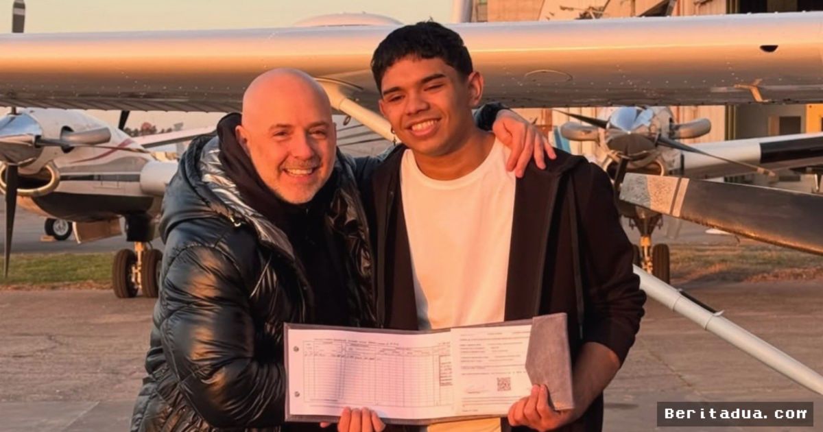 BUENOS AIRES — Putra Sutradara José María Muscari Resmi Jadi Pilot Pesawat