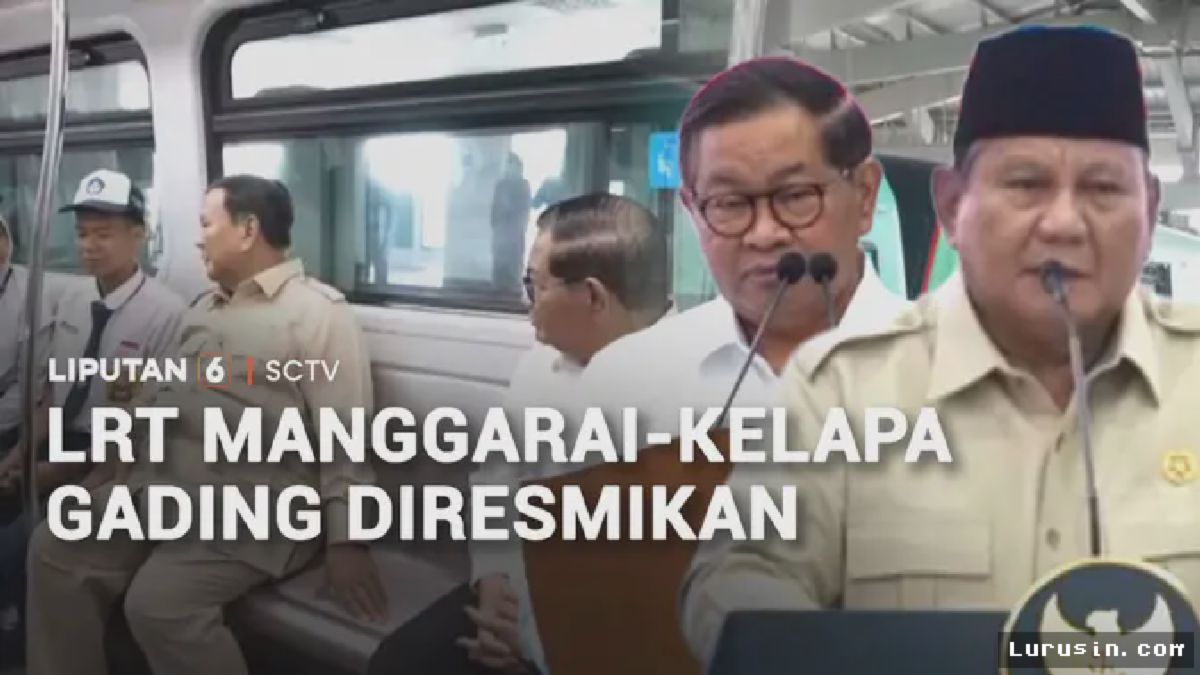 Jakarta Resmikan LRT Manggarai-Kelapa Gading, Pramono Lobi Danantara