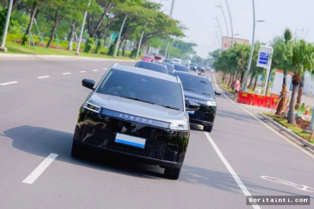 Penjualan Mobil Listrik Melonjak, Jaecoo J5 Salip BYD di Indonesia