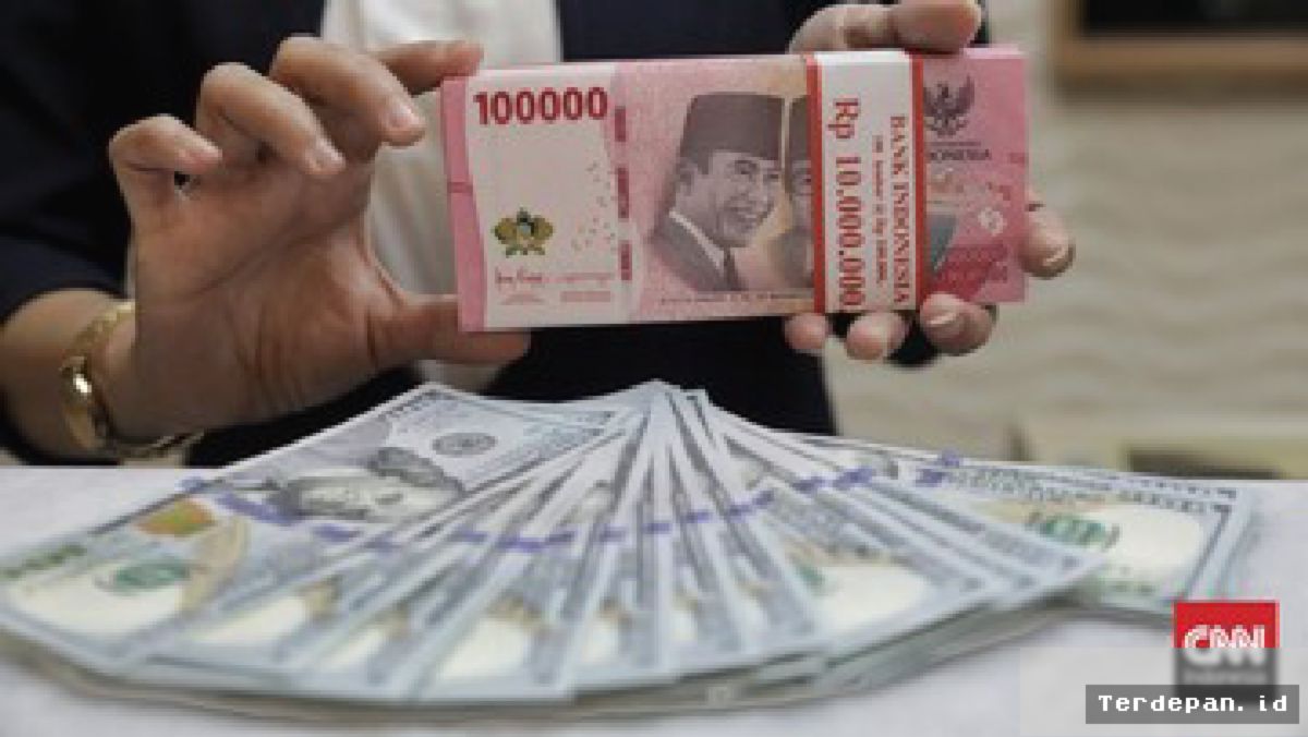Rupiah Melemah ke Rp17.753 per Dolar AS Kamis Sore