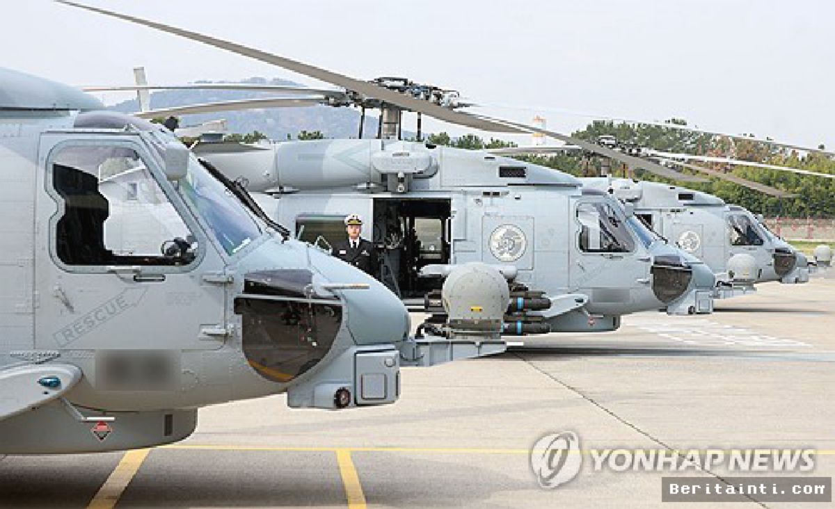 SEOUL — Korsel Tambah 20 Helikopter Seahawk dari AS Hingga 2032