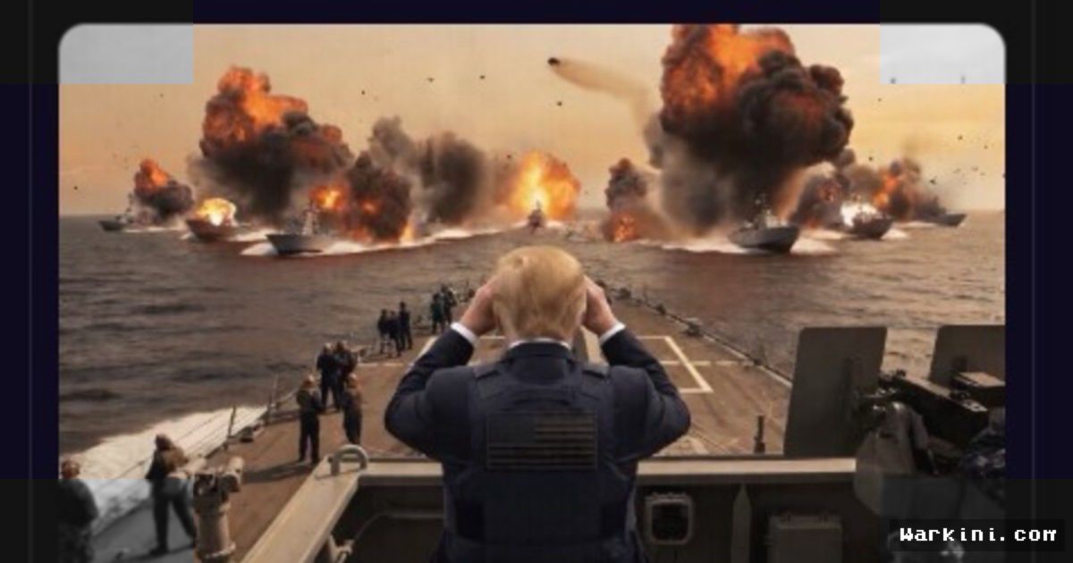 WASHINGTON — Trump Tebar Meme AI Saat Realitas Politik Memburuk