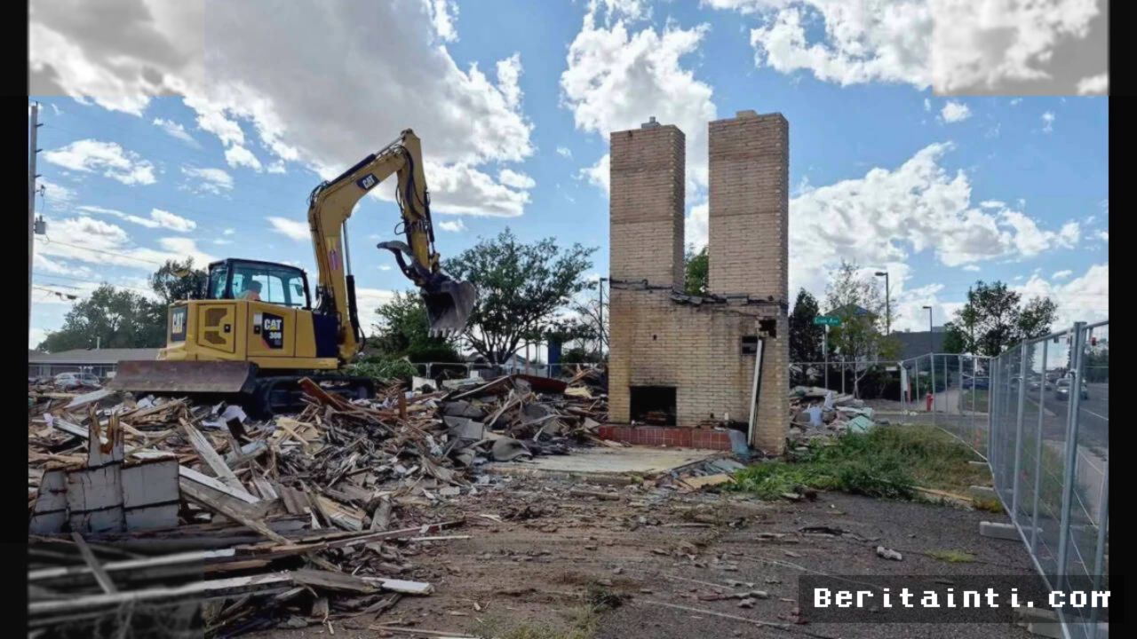 CHEYENNE — Motel Bersejarah Twin Chimneys Dirobohkan Demi Kedai Kopi
