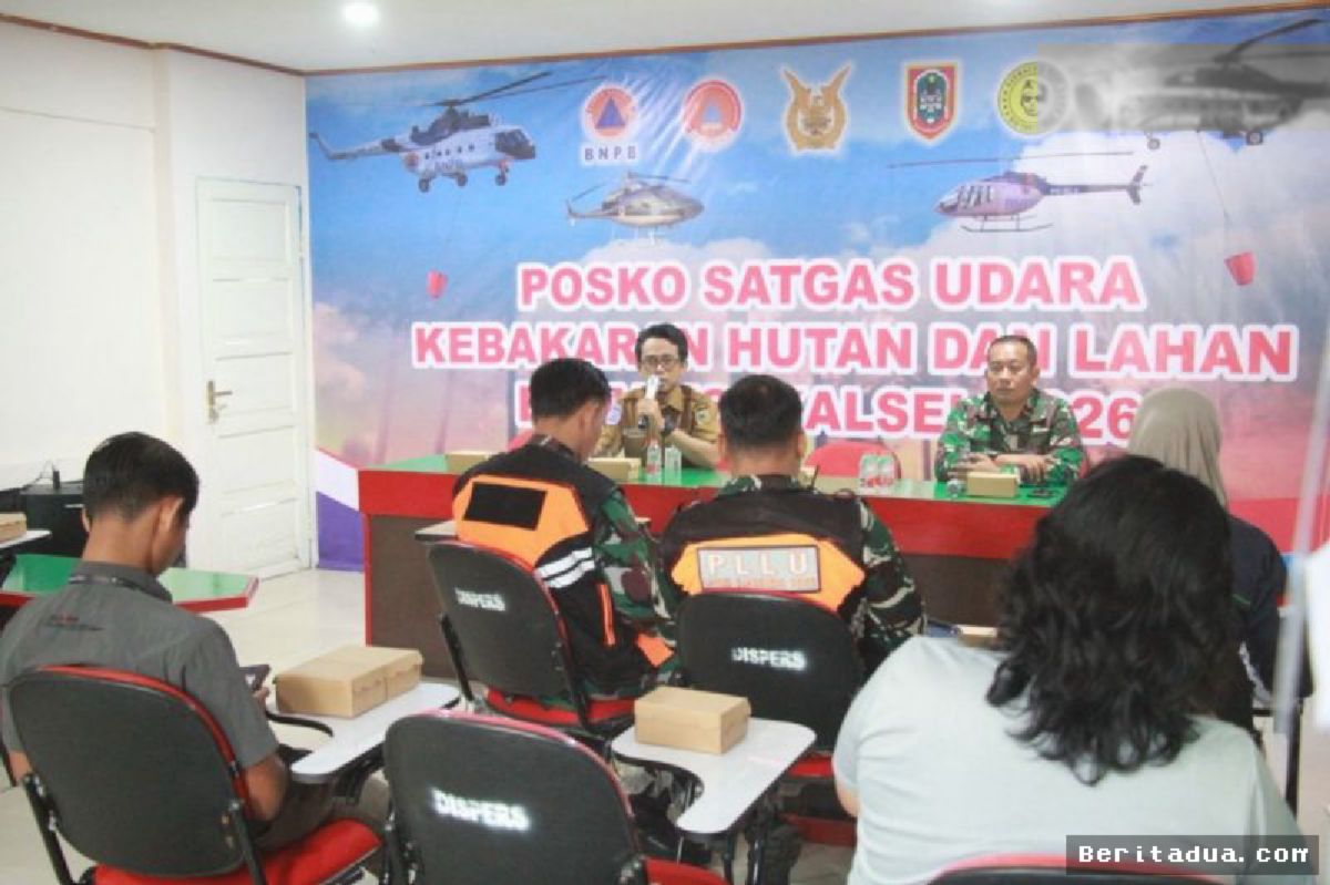 Satgas Kalsel Siagakan Tiga Helikopter Hadapi Karhutla Meluas