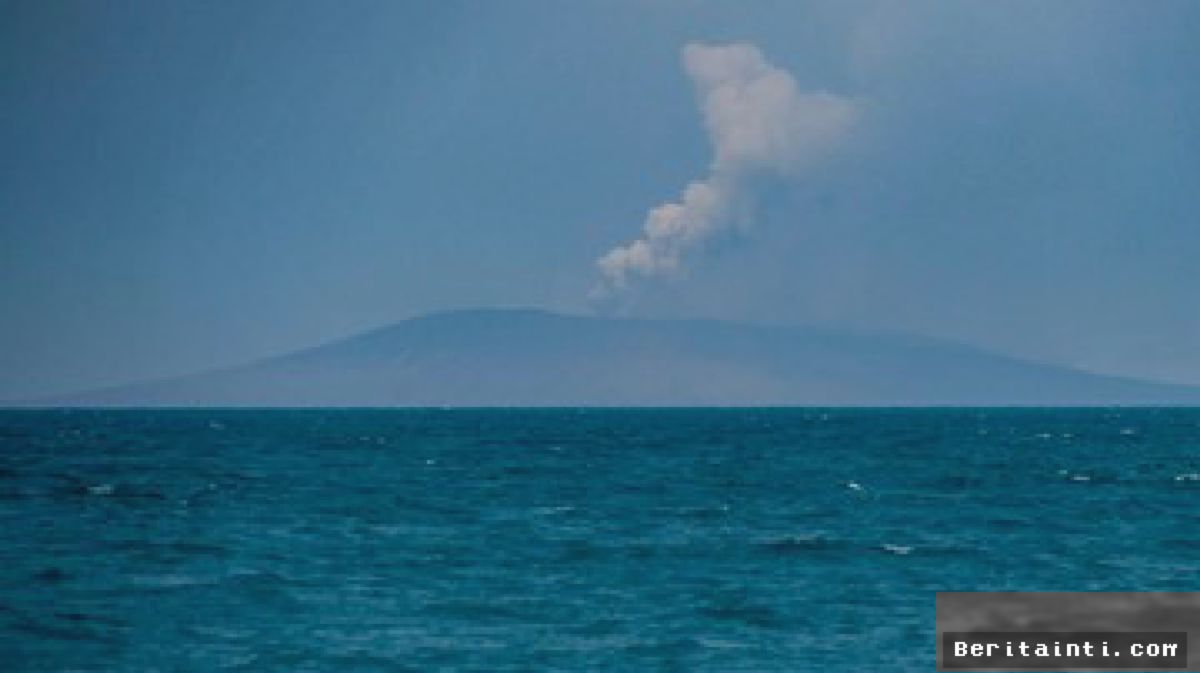 Lampung — Gunung Anak Krakatau Kembali Erupsi Pada Kamis Pagi