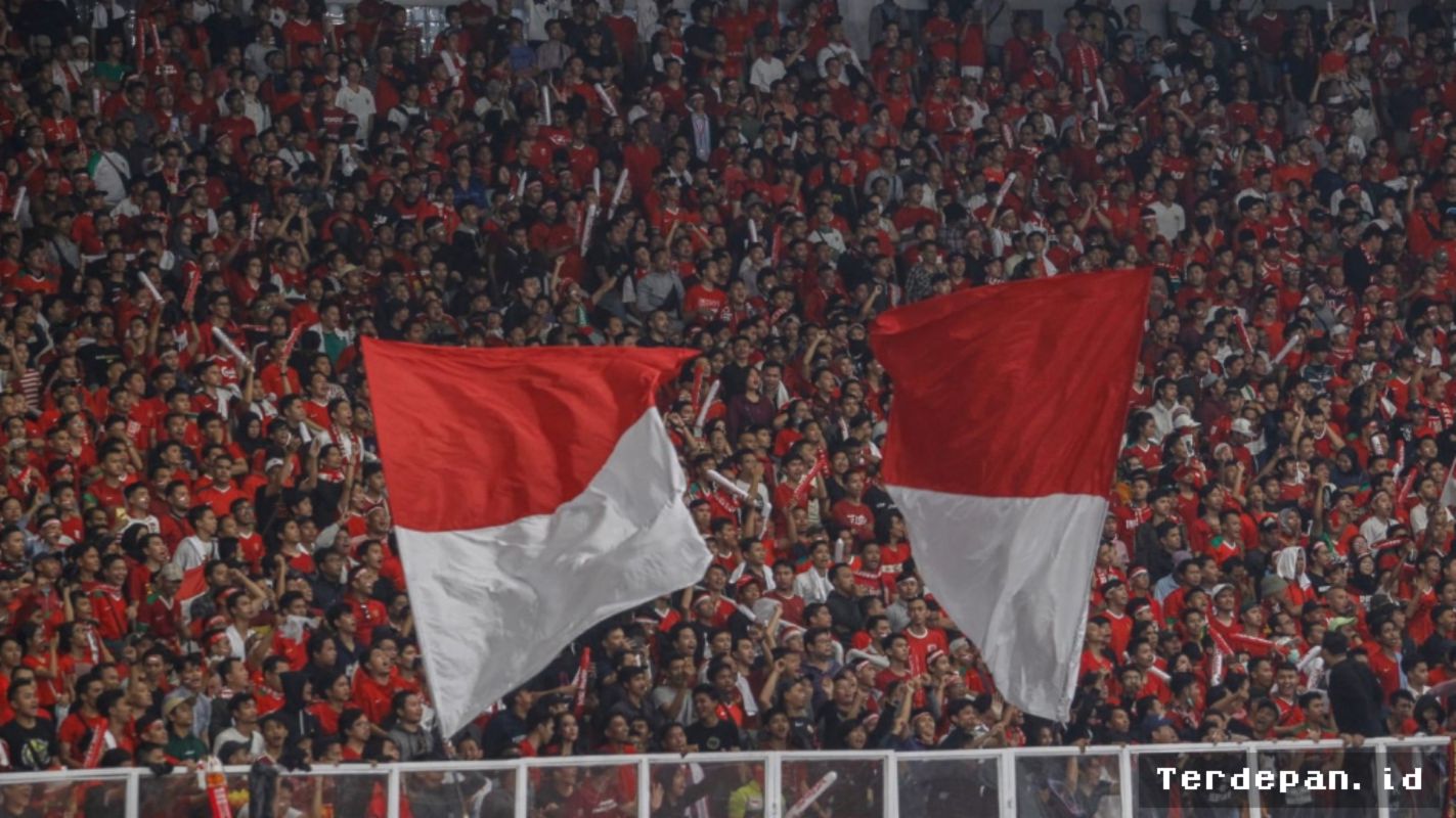 Suporter Garuda Padati GBK, Duel Indonesia vs Malaysia Berlangsung Panas