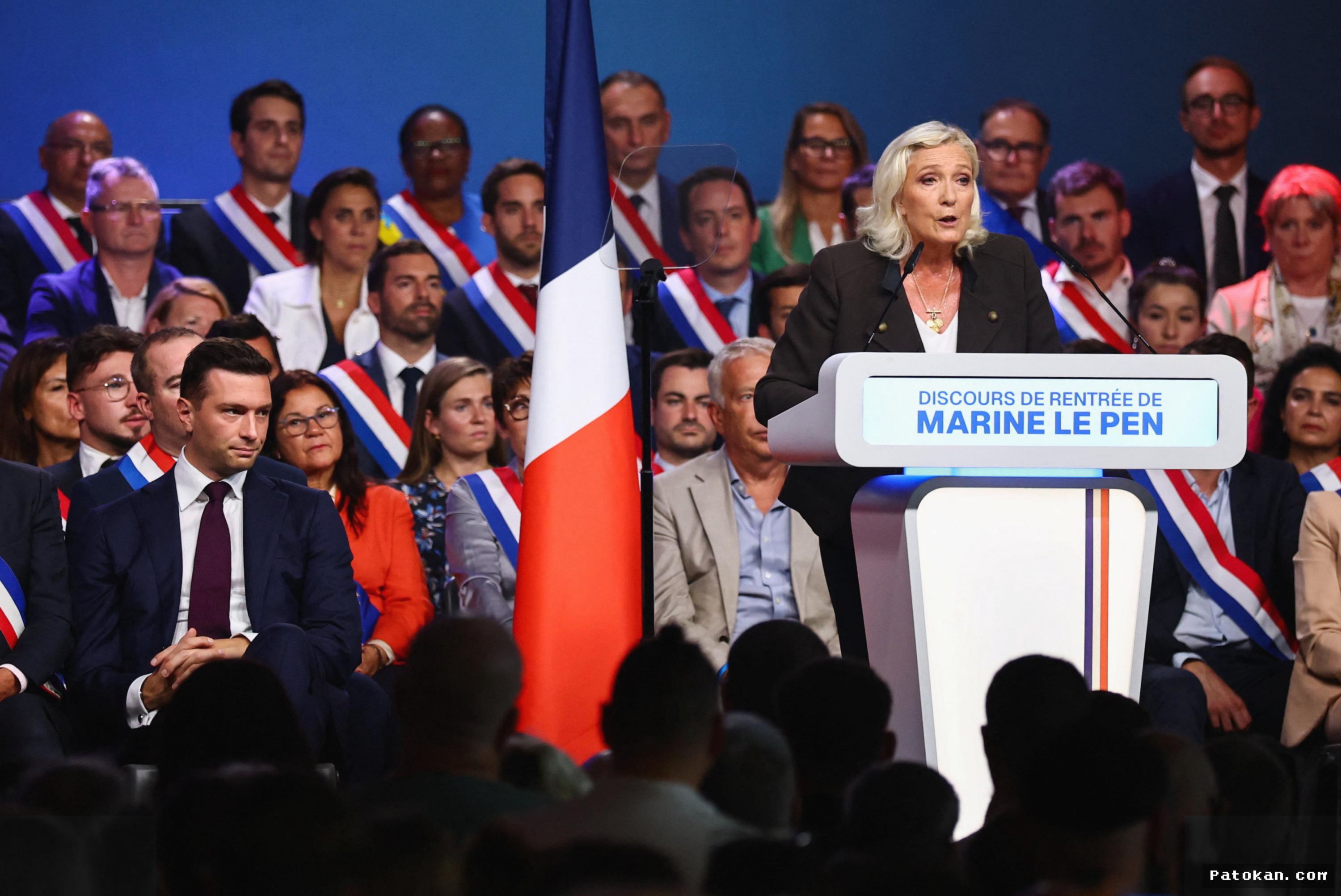 Marine Le Pen Berjanji Hapus Undang-Undang Perumahan Sosial Prancis