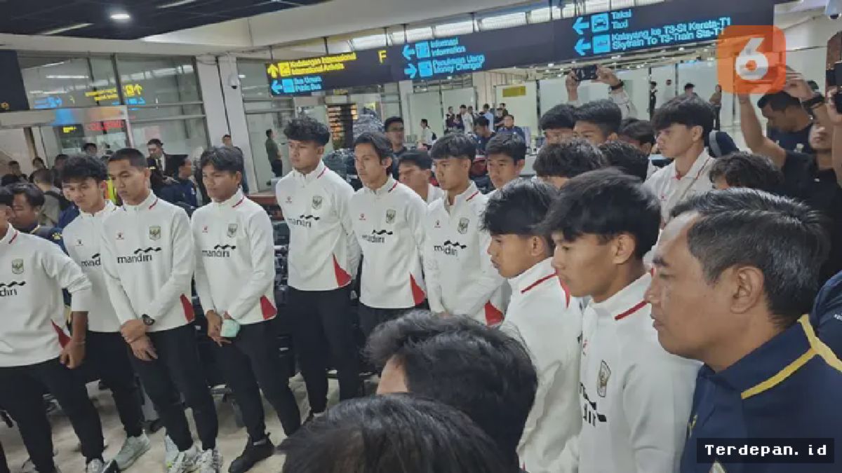 Timnas Indonesia U-20 Tiba di Soekarno-Hatta Usai Pemusatan Latihan