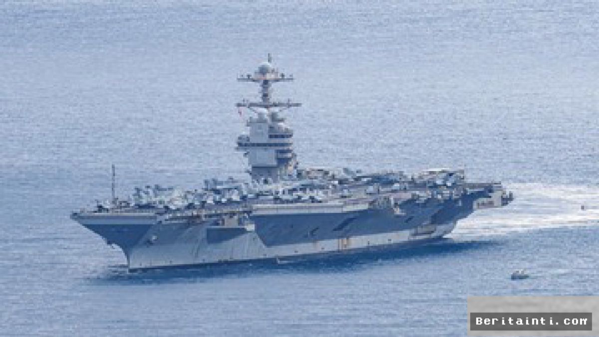 Kapal Induk USS Abraham Lincoln Tinggalkan Thailand Usai Kunjungan Strategis