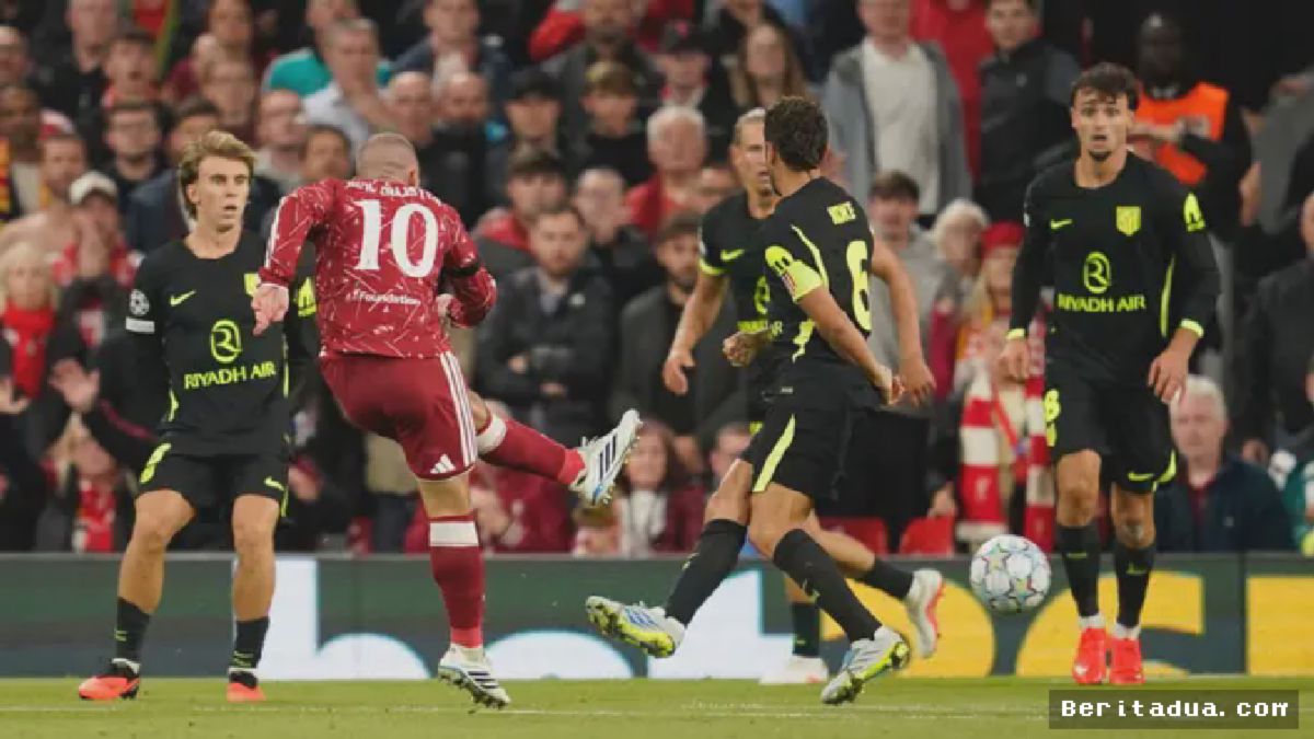 Liverpool Bungkam Atletico Madrid di Anfield Berkat Gol Mac Allister