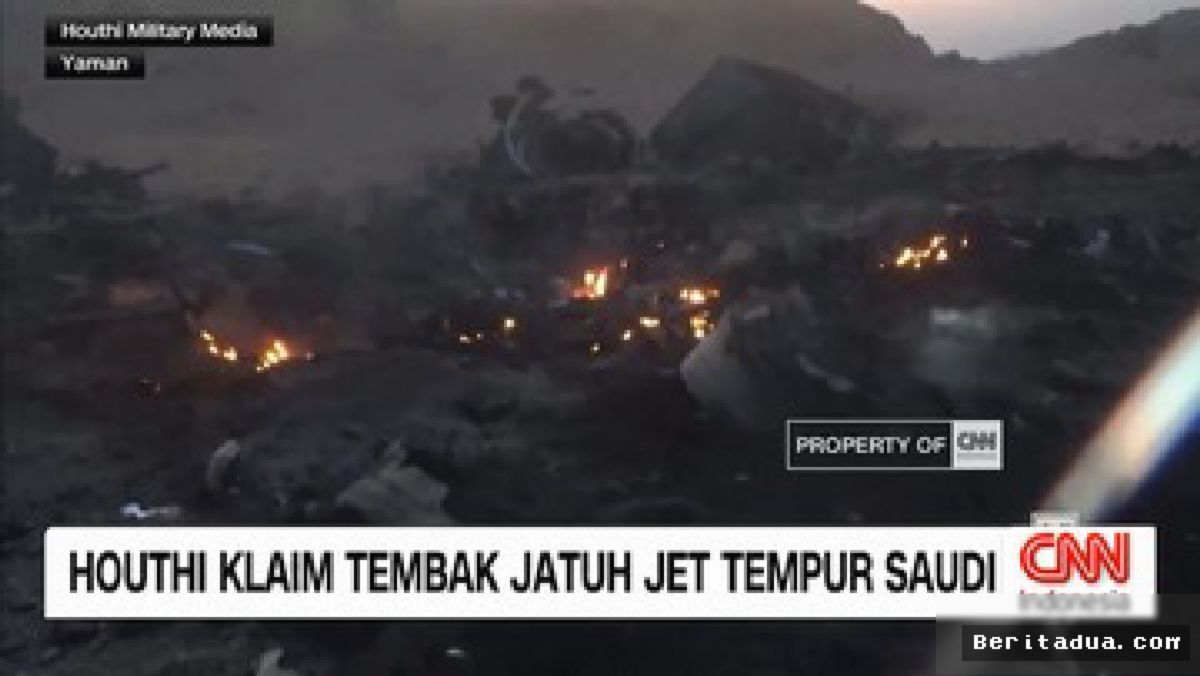YAMAN — Houthi Klaim Tembak Jatuh Jet Tempur F-15 Arab Saudi