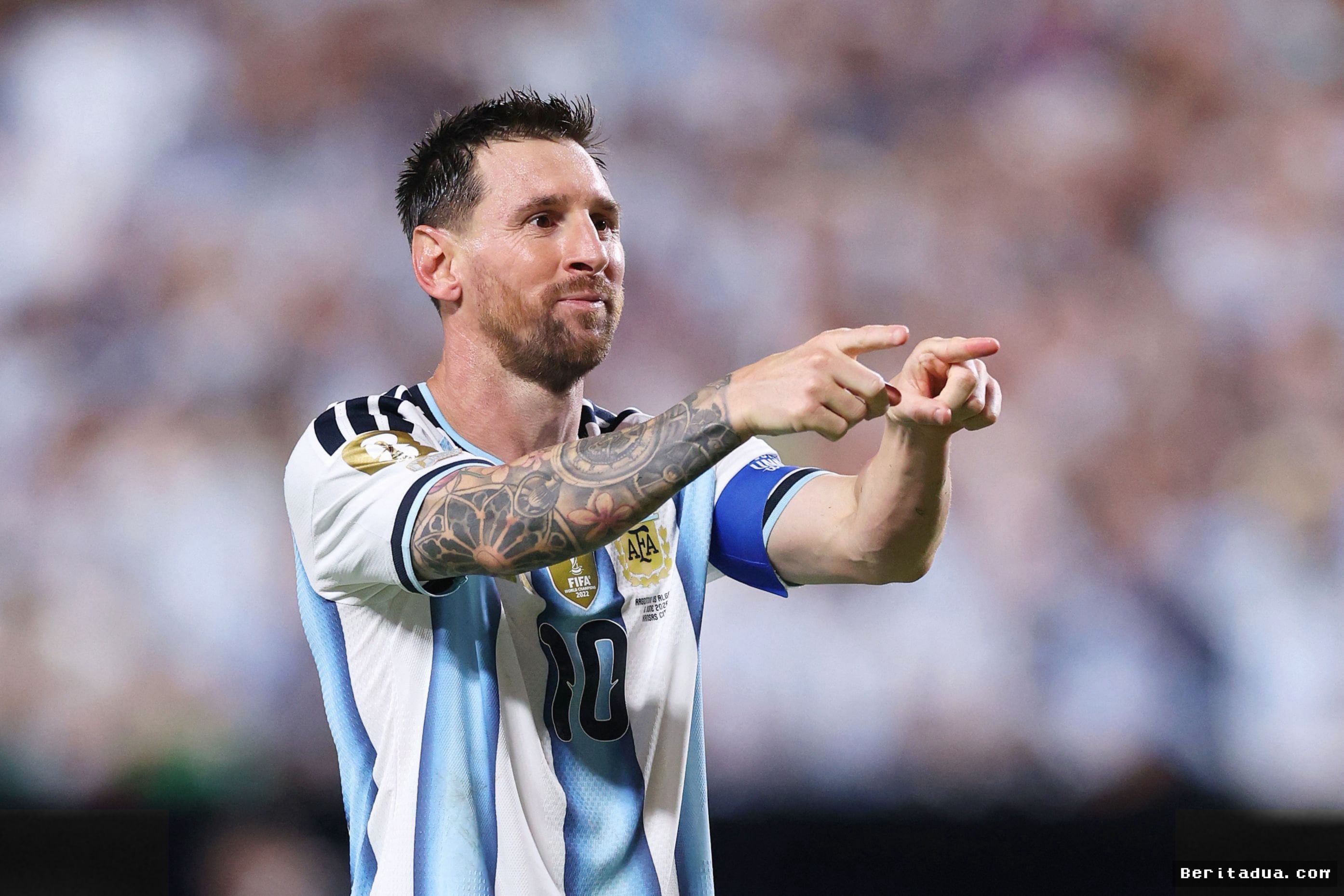 BUENOS AIRES — Lionel Messi Gelar Laga Perpisahan Bersama Timnas Argentina