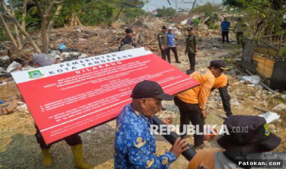 Tangerang — Pemkot Segel TPS Ilegal Seluas 8.000 Meter Persegi