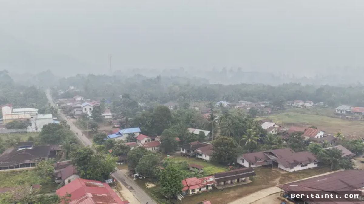 Kalbar Darurat Karhutla, Asap Tebal Selimuti Wilayah Kapuas Hulu