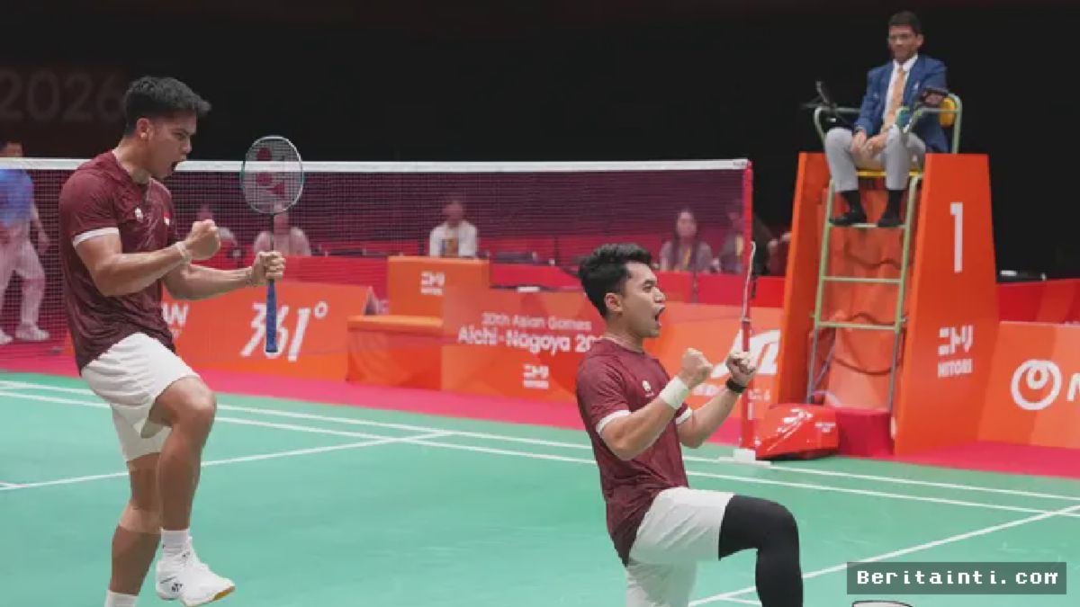 Comeback Dramatis, Indonesia Raih Emas Beregu Putra Asian Games