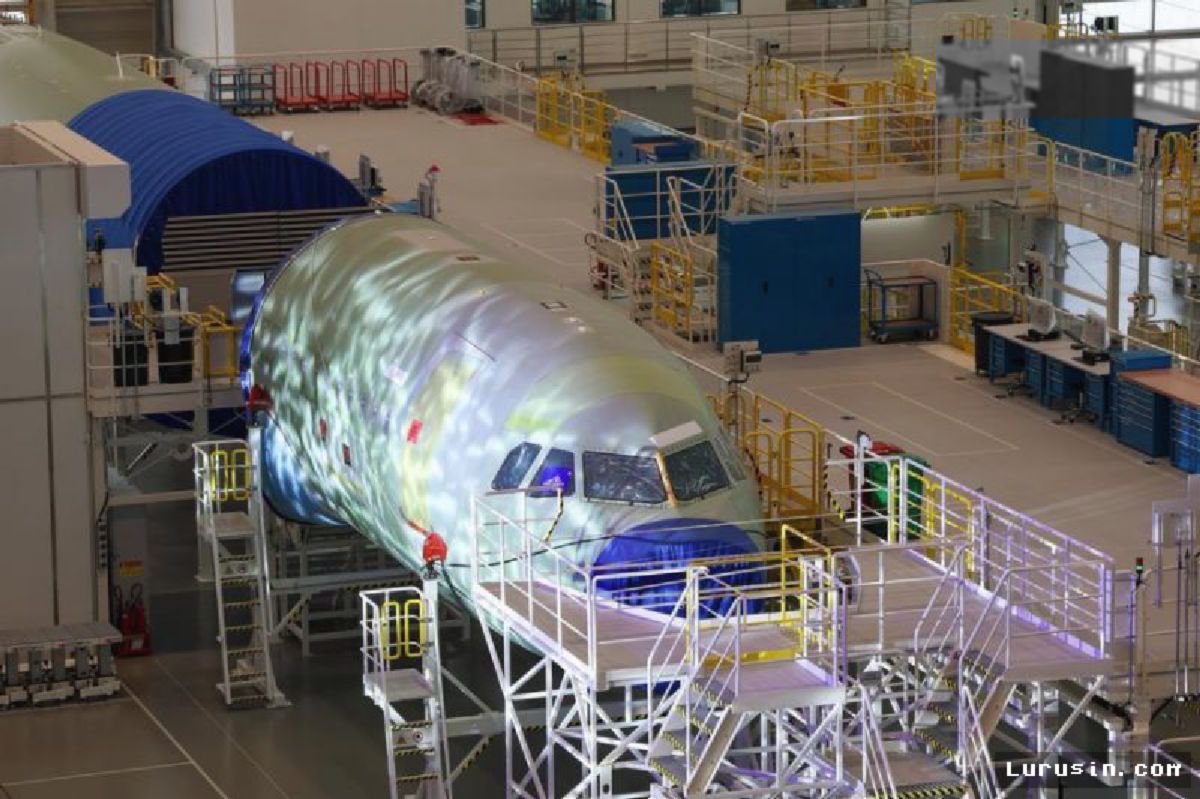 Airbus Resmi Kirim Pesawat Pertama dari Lini Perakitan Baru Tiongkok