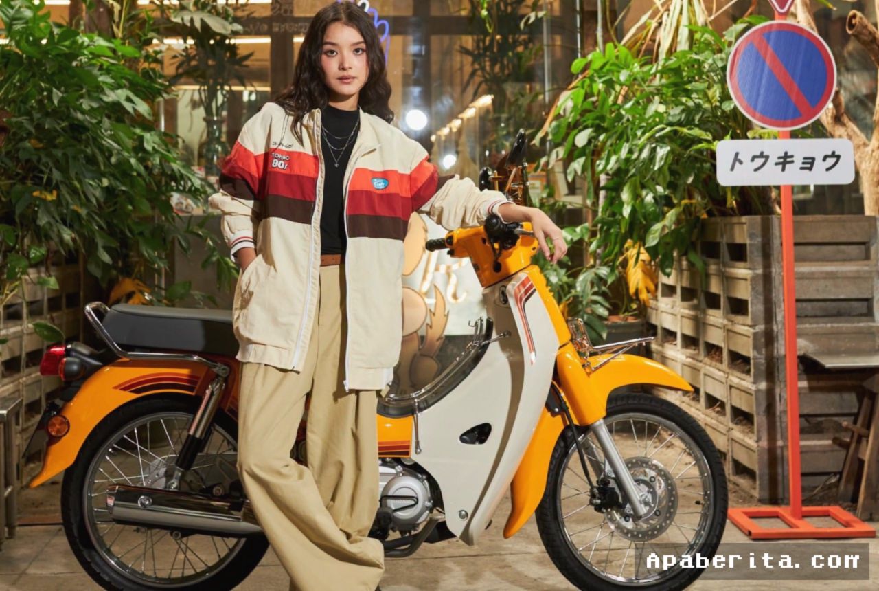 Honda Rilis Motor Ikonik Super Cub Edisi Tokyo 80s