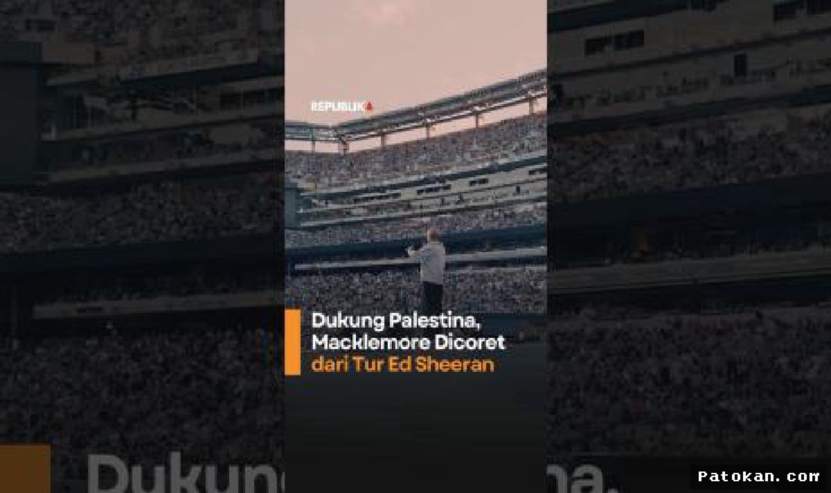 Macklemore Dicoret dari Tur Ed Sheeran Usai Suarakan Dukungan Palestina