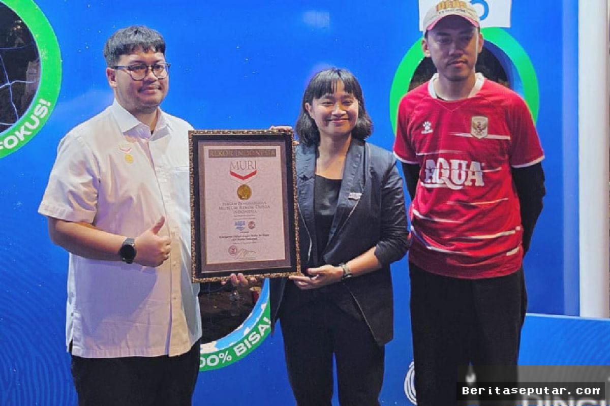 Mural BELIEVE AQUA-La Grande Pecahkan Rekor Muri di GBK