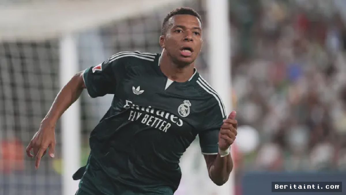 Kylian Mbappe Pimpin Kemenangan Real Madrid atas Elche di La Liga